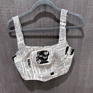 Et clet corset top size s